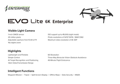 EVO Lite 6K Enterprise Premium Package