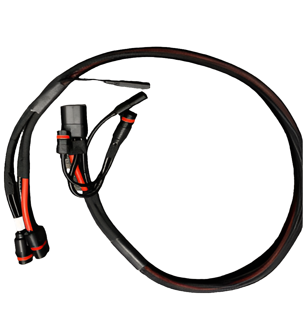 J100 rear boom wiring harness